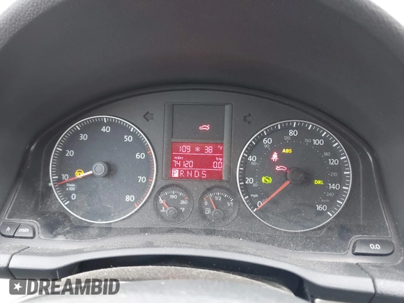 2007 Volkswagen Rabbit с VIN WVWDR71K17W222750, выставлен на аукционе IAAI как лот 41250320 с пробегом 74 120 миль миль и . История ставок и продаж доступна на DreamBid. Изображение 7.