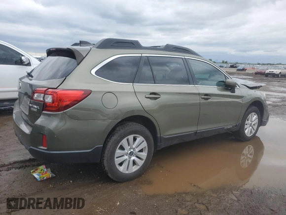 2017 Subaru Outback Premium with VIN 4S4BSACC6H3218450, listed as a Copart auction lot 59425595 with 81,666 mi miles and Salvage title. Bid and sale history available at DreamBid. Image 3.