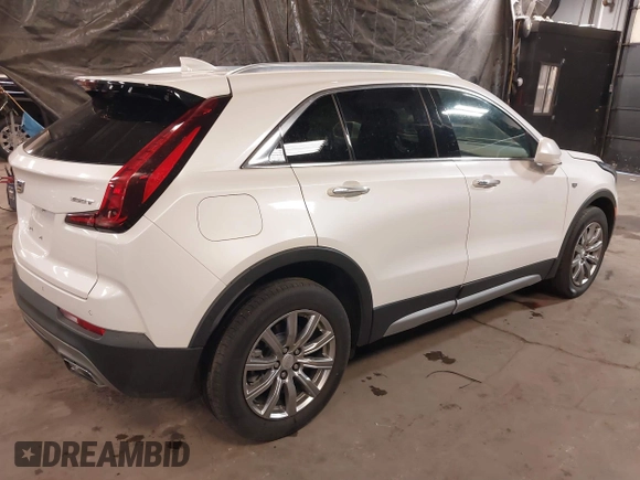 2020 Cadillac XT4 AWD Premium Luxury with VIN 1GYFZDR40LF146715, listed as a IAAI auction lot 41478506 with 21,455 mi miles. Bid and sale history available at carsss.com. Image 4.