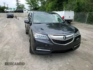 2014 Acura MDX Technology with VIN 5FRYD4H63EB005045, listed as a Copart auction lot 64413825 with 252,632 mi miles and Salvage title. Bid and sale history available at DreamBid. Image 14.