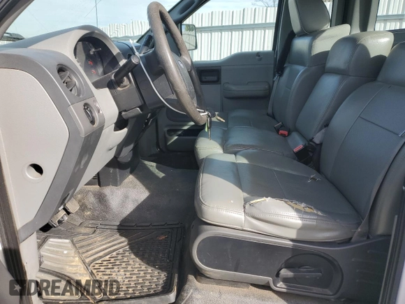 2005 Ford F-150 XL with VIN 1FTRF12235NB42119, listed as a Copart auction lot 49846935 with 242,635 mi miles and Clean Title. Bid and sale history available at carsss.com. Image 7.