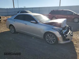 2017 Cadillac CTS AWD with VIN 1G6AW5SX7H0173961, listed as a Copart auction lot 82490624 with 109,598 mi miles and Salvage title. Bid and sale history available at DreamBid. Image 4.