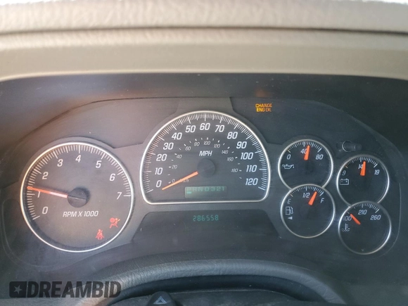 2003 GMC Envoy SLE with VIN 1GKDT13S532244221, listed as a Copart auction lot 49812815 with 286,558 mi miles and Salvage Title. Bid and sale history available at carsss.com. Image 9.