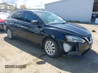 2019 Nissan Sentra S with VIN 3N1AB7AP9KY434058, listed as a IAAI auction lot 41957068 with 100,889 mi miles. Bid and sale history available at carsss.com. Image 1.
