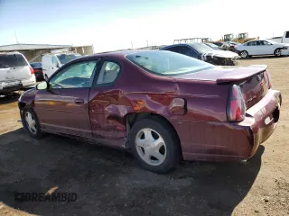 2002 Chevrolet Monte Carlo SS z VIN 2G1WX15K029187537, wystawiony jako Copart lot #47825775 z przebiegiem 157 873 mil mil oraz Czysty tytuł • Clean title. Historia ofert i sprzedaży dostępna na DreamBid. Obrazek 2.