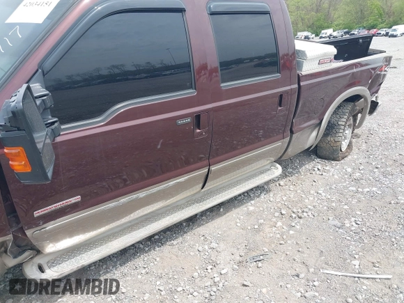 2004 Ford F-250 XL with VIN 1FTNW21P04EC03717, listed as a IAAI auction lot 42034151 with 253,006 mi miles and . Bid and sale history available at DreamBid. Image 17.