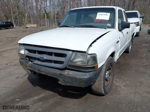 1999 Ford Ranger XL with VIN 1FTYR14V5XTB14122, listed as a IAAI auction lot 41829203 with 187,576 mi miles. Bid and sale history available at carsss.com. Image 6.