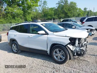 2022 GMC Terrain SLE with VIN 3GKALMEV7NL189204, listed as a IAAI auction lot 42399028 with 48,342 mi miles and . Bid and sale history available at DreamBid. Image 14.