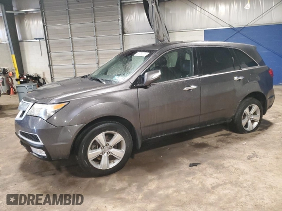 2010 Acura MDX with VIN 2HNYD2H28AH525520, listed as a Copart auction lot 50780235 with 250,830 mi miles and Salvage Title. Bid and sale history available at carsss.com. Image 1.