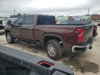 2024 Chevrolet Silverado 3500HD LTZ with VIN 1GC4YUEYXRF318878, listed as a Copart auction lot 64883684 with 3,837 mi miles and Salvage Title. Bid and sale history available at DreamBid. Image 2.