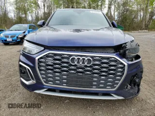 2023 Audi Q5 Sportback S line Premium with VIN WA14AAFY5P2127823, listed as a Copart auction lot 52159404 with 17,094 mi miles and Salvage title. Bid and sale history available at DreamBid. Image 5.