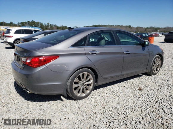 2012 Hyundai Sonata SE with VIN 5NPEC4AB8CH367773, listed as a Copart auction lot 44216875 with 146,500 mi miles and Salvage Title. Bid and sale history available at DreamBid. Image 3.