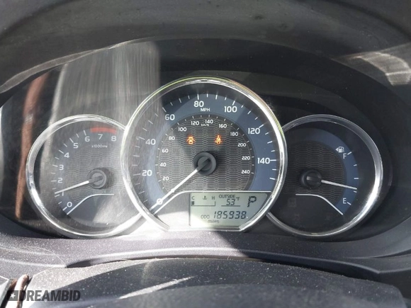 2016 Toyota Corolla L with VIN 5YFBURHE5GP536606, listed as a IAAI auction lot 41699463 with 185,938 mi miles. Bid and sale history available at carsss.com. Image 7.