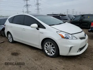 2012 Toyota Prius Two with VIN JTDZN3EU9C3150570, listed as a Copart auction lot 49437095 with 116,392 mi miles and Salvage Title. Bid and sale history available at DreamBid. Image 4.