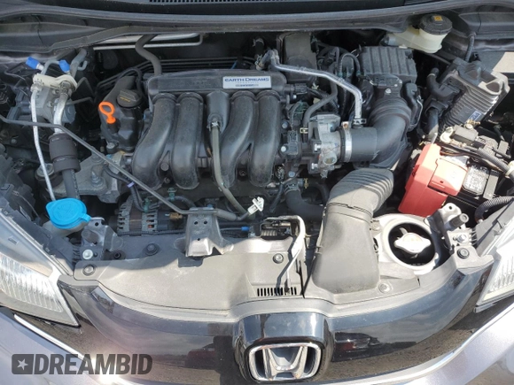 2017 Honda Fit EX-L with VIN 3HGGK5H98HM703123, listed as a Copart auction lot 61678095 with 25,714 mi miles and Salvage title. Bid and sale history available at DreamBid. Image 11.