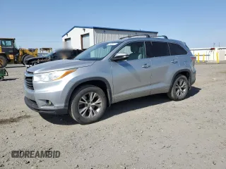 2014 Toyota Highlander XLE z VIN 5TDJKRFH6ES062930, wystawiony jako Copart lot #61408175 z przebiegiem 163 460 mil mil oraz Szkoda całkowita • Salvage title. Historia ofert i sprzedaży dostępna na DreamBid. Obrazek 1.