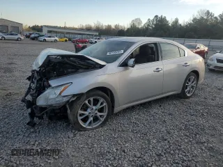 2014 Nissan Maxima 3.5 SV with VIN 1N4AA5AP5EC914976, listed as a Copart auction lot 50166205 with 0 mi miles and Salvage Title. Bid and sale history available at carsss.com. Image 1.