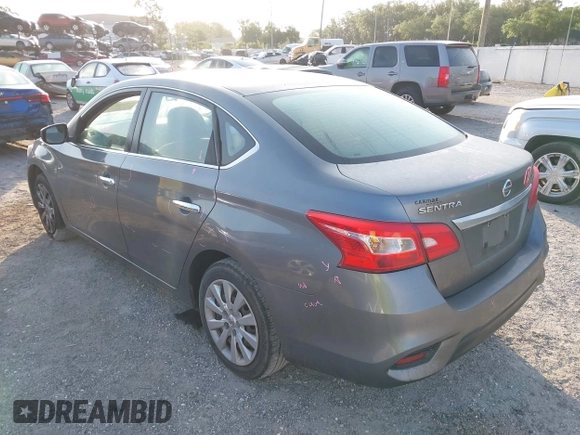 2018 Nissan Sentra SV with VIN 3N1AB7AP3JY269462, listed as a IAAI auction lot 41972631 with 184,694 mi miles. Bid and sale history available at carsss.com. Image 3.