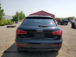 2015 Audi Q3 with VIN WA1EFEFS7FR002823, listed as a Copart auction lot 62159355 with 163,640 mi miles and Salvage title. Bid and sale history available at DreamBid. Image 6.