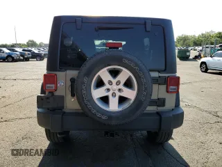 2017 Jeep Wrangler Unlimited Sport with VIN 1C4BJWDG7HL683406, listed as a Copart auction lot 62758735 with 75,140 mi miles and Salvage title. Bid and sale history available at DreamBid. Image 6.