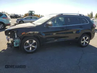 2020 Jeep Cherokee Limited with VIN 1C4PJLDB5LD545889, listed as a Copart auction lot 88579875 with 45,301 mi miles and Salvage Title. Bid and sale history available at carsss.com. Image 1.