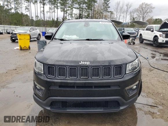 2019 Jeep Compass Altitude with VIN 3C4NJCBB8KT772853, listed as a Copart auction lot 87075124 with 91,746 mi miles and Salvage Title. Bid and sale history available at carsss.com. Image 5.