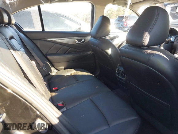 2014 Infiniti Q50 Sport with VIN JN1BV7AP4EM672256, listed as a IAAI auction lot 41016895 with 121,293 mi miles and . Bid and sale history available at DreamBid. Image 8.