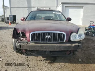 2005 Hyundai Sonata GLS with VIN KMHWF35H45A111365, listed as a Copart auction lot 53853035 with 90,555 mi miles and Salvage Title. Bid and sale history available at carsss.com. Image 5.