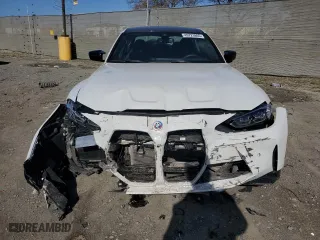 2023 BMW M3 Competition xDrive with VIN WBS43AY01PFN54537, listed as a Copart auction lot 49723805 with 0 mi miles and Salvage Title. Bid and sale history available at carsss.com. Image 5.