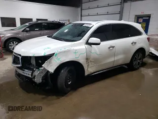 2019 Acura MDX w/Technology Pkg with VIN 5J8YD4H58KL005190, listed as a Copart auction lot 50338285 with 109,644 mi miles and Salvage Title. Bid and sale history available at carsss.com. Image 1.