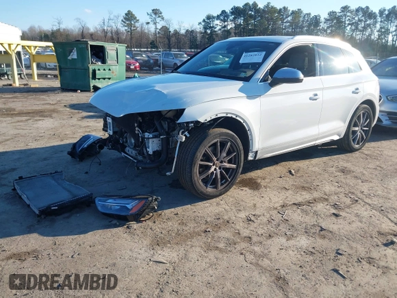 2022 Audi SQ5 Premium Plus with VIN WA1B4AFY8N2134552, listed as a IAAI auction lot 41282852 with 40,529 mi miles. Bid and sale history available at carsss.com. Image 18.