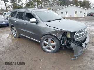 2011 Dodge Durango Citadel with VIN 1D4RE5GG4BC734332, listed as a IAAI auction lot 41425299 with 162,259 mi miles. Bid and sale history available at carsss.com. Image 1.
