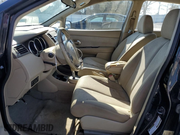 2007 Nissan Versa 1.8 S with VIN 3N1BC13E07L444184, listed as a Copart auction lot 46214485 with 125,316 mi miles and Salvage Title. Bid and sale history available at carsss.com. Image 7.