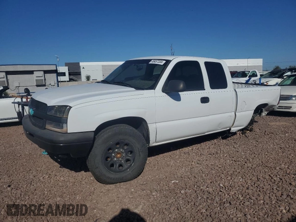 2004 Chevrolet Silverado 1500 Work Truck with VIN 1GCEC19V84E385253, listed as a Copart auction lot 49457334 with 0 mi miles and Salvage Title. Bid and sale history available at carsss.com. Image 1.