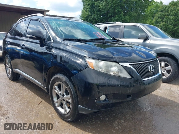 2010 Lexus RX 350 with VIN 2T2BK1BA3AC059772, listed as a IAAI auction lot 42240416 with 201,108 mi miles and . Bid and sale history available at DreamBid. Image 1.