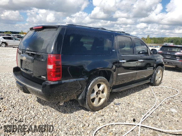 2009 Chevrolet Suburban LTZ with VIN 1GNFK36399J118585, listed as a Copart auction lot 72601924 with 256,787 mi miles and Clean Title. Bid and sale history available at carsss.com. Image 3.