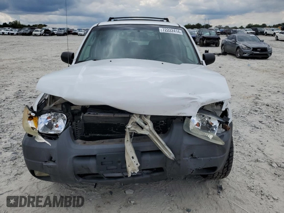 2004 Ford Escape XLT с VIN 1FMCU93124DA15295, выставлен на аукционе Copart как лот 72222414 с пробегом 77 496 миль миль и Списание • Salvage title. История ставок и продаж доступна на DreamBid. Изображение 5.