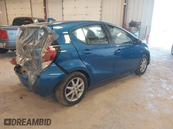 2015 Toyota Prius One with VIN JTDKDTB38F1099580, listed as a IAAI auction lot 42050228 with 169,725 mi miles and . Bid and sale history available at DreamBid. Image 4.