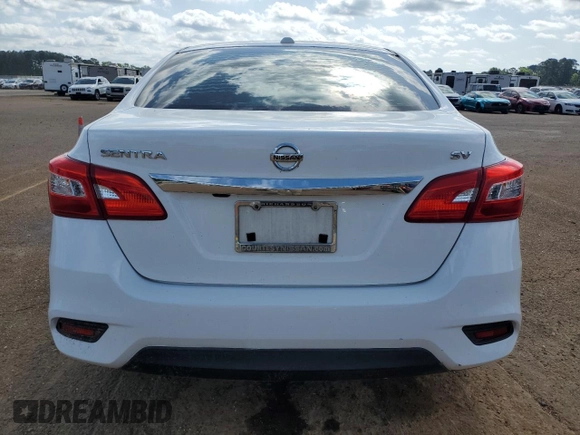 2017 Nissan Sentra SR with VIN 3N1AB7APXHY299780, listed as a Copart auction lot 52951145 with 165,431 mi miles and Salvage Title. Bid and sale history available at carsss.com. Image 6.