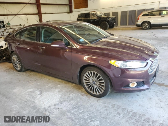 2013 Ford Fusion Titanium with VIN 3FA6P0K9XDR121972, listed as a Copart auction lot 61796595 with 137,867 mi miles and Clean title. Bid and sale history available at DreamBid. Image 4.
