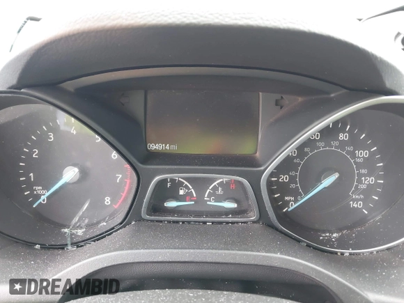 2017 Ford Escape SE with VIN 1FMCU0GD0HUD77275, listed as a IAAI auction lot 41890360 with 94,914 mi miles. Bid and sale history available at carsss.com. Image 7.