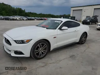 2016 Ford Mustang EcoBoost z VIN 1FA6P8TH9G5331491, wystawiony jako Copart lot #54219855 z przebiegiem 135 617 mil mil oraz Szkoda całkowita • Salvage title. Historia ofert i sprzedaży dostępna na DreamBid. Obrazek 1.