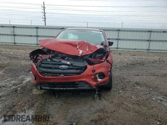 2019 Ford Escape S with VIN 1FMCU0F75KUC55191, listed as a Copart auction lot 58236645 with Not provided miles and Salvage title. Bid and sale history available at DreamBid. Image 13.