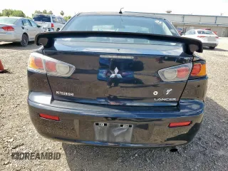 2012 Mitsubishi Lancer GT with VIN JA32U8FW0CU013382, listed as a Copart auction lot 60754055 with 156,160 mi miles and Salvage title. Bid and sale history available at DreamBid. Image 6.