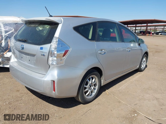 2014 Toyota Prius Two with VIN JTDZN3EU2EJ003764, listed as a IAAI auction lot 42018435 with 266,251 mi miles and . Bid and sale history available at DreamBid. Image 4.