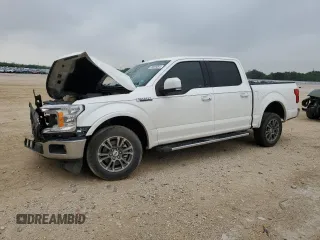 2020 Ford F-150 XL with VIN 1FTEW1CP4LKF46733, listed as a Copart auction lot 55809085 with 54,699 mi miles and Salvage title. Bid and sale history available at DreamBid. Image 1.