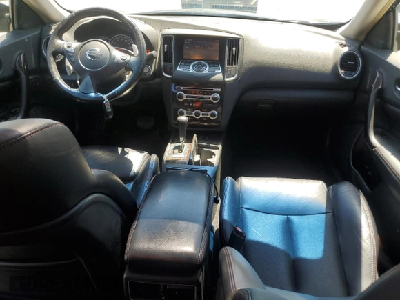 2009 Nissan Maxima SV with VIN 1N4AA51E59C819757, listed as a Copart auction lot 53070385 with 177,688 mi miles and Salvage Title. Bid and sale history available at DreamBid. Image 8.
