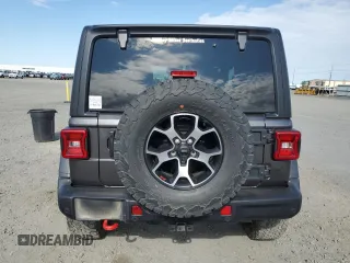 2023 Jeep Wrangler Rubicon with VIN 1C4HJXCG5PW652704, listed as a Copart auction lot 59762475 with 19,924 mi miles and Salvage title. Bid and sale history available at DreamBid. Image 6.