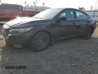 2025 Nissan Sentra S with VIN 3N1AB8BV1SY245195, listed as a Copart auction lot 51382265 with 5,397 mi miles and Salvage Title. Bid and sale history available at DreamBid. Image 1.