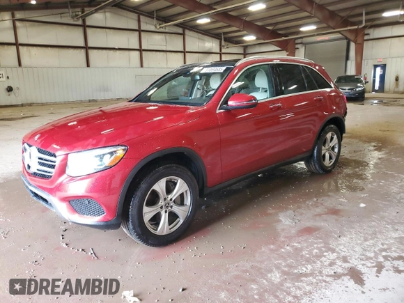 2018 Mercedes-Benz GLC with VIN WDC0G4KB3JV096643, listed as a Copart auction lot 51594685 with 88,553 mi miles and Clean Title. Bid and sale history available at carsss.com. Image 1.